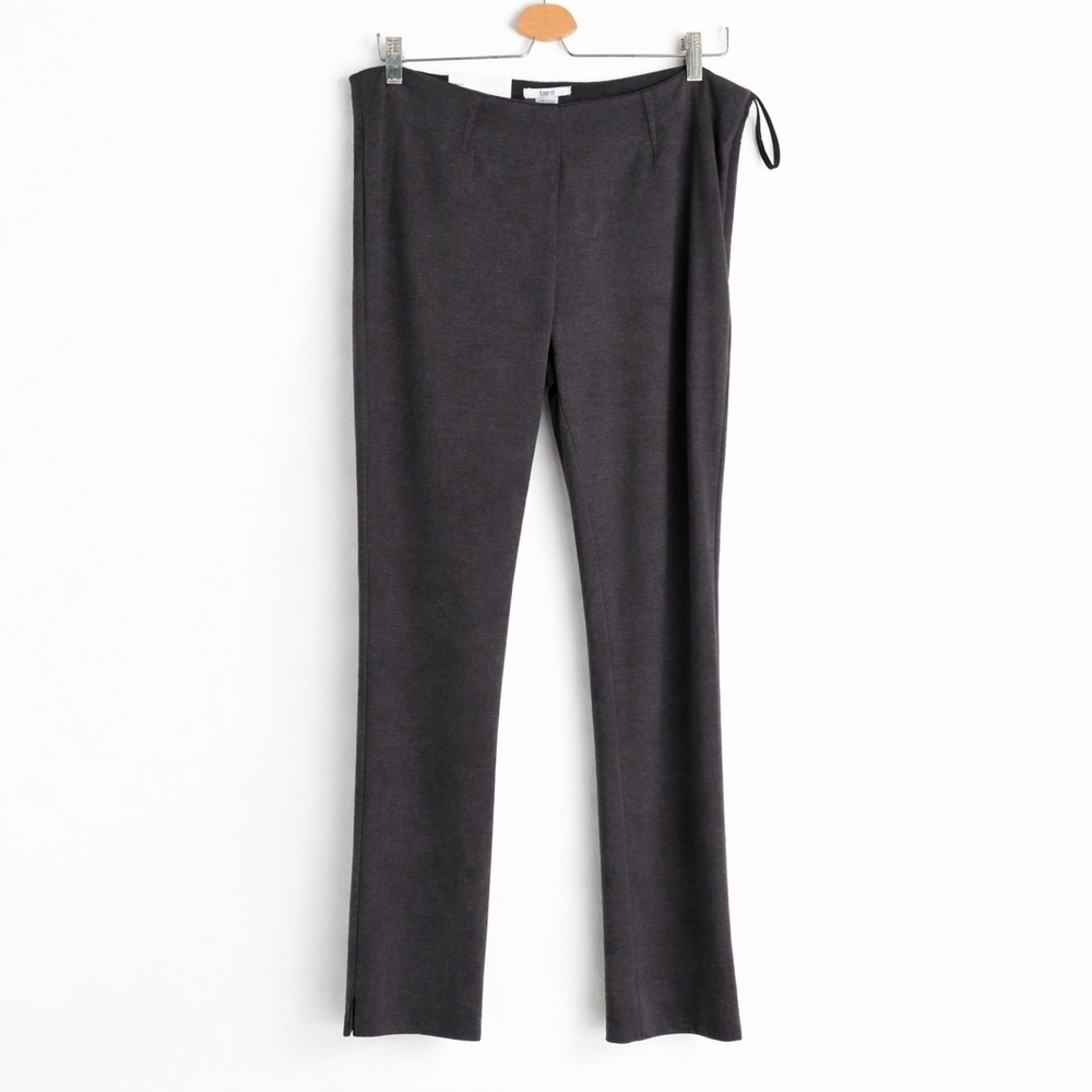 Bar III Slim Fit Pull On Dress Pants Charcoal Stretch Office Work Trousers M